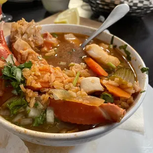 Seafood Soup (Siete Mares)