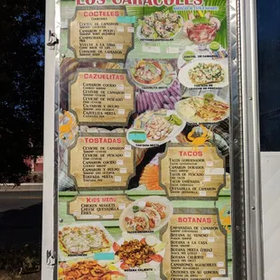 The menu make sure to ask for a take home menu it has the number on it so you can call ahead as well.