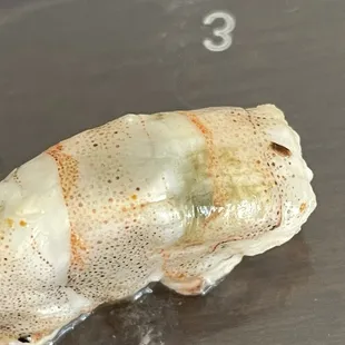 Quality of shrimp. This is an old, not good to eat shrimp.