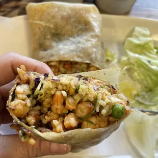 I might of exaggerated about the size but it was salty.