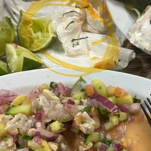 The shit of the shrimp was left on there