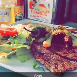 CARNE ASADA PLATE