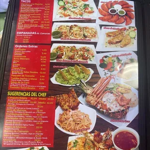 Page 3 menu