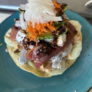 Tina grade tostada