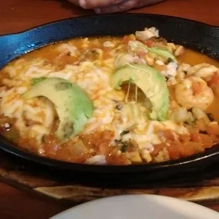 Shrimp, octopus, bacon... Cheese.. Yumminess