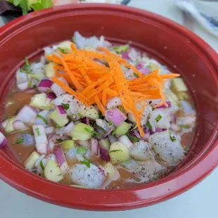 Tostada De Ceviche Ceviche Damaso