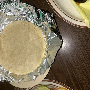 Tortillas hecha a mano