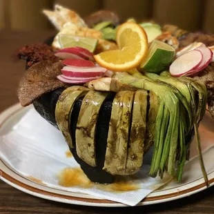 Molcajete de Asada apenas para dos personas