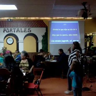 Karaoke night!
