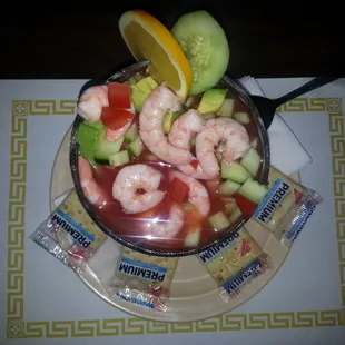 Coctel de camarón