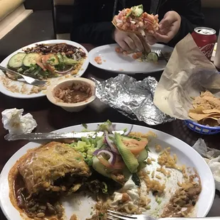 Our meal was good