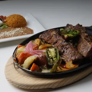 steak, food