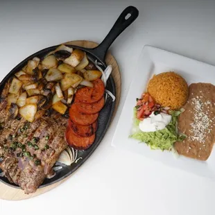 steak, food