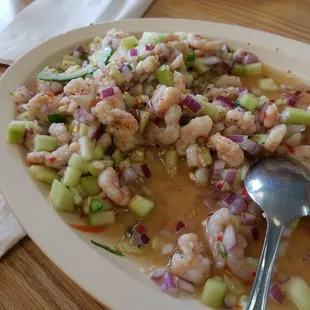 Ceviche de camaron