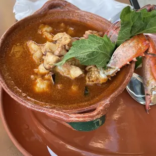 Seafood soup