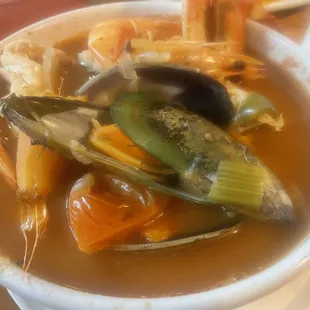 Sopa Siete mares