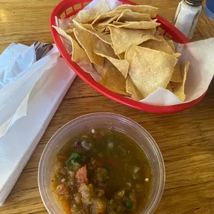 Complimentary Chips &amp; Salsa.