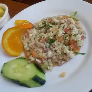 Ceviche Tostada