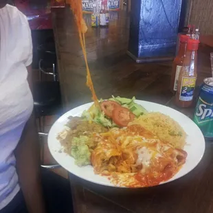 Chicken Enchiladas