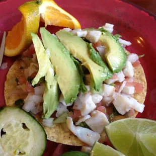 Fish Tostada