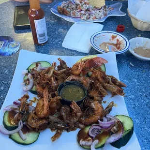 a plate of food