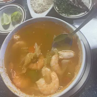 They don&apos;t clean the shrimp... eww