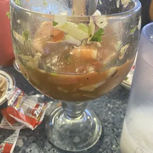 Their large campechana which my boyfriend says was good.