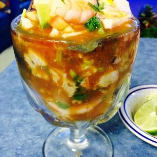 Great seafood cocktail