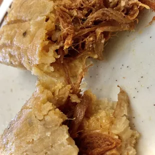 Red chile pork tamales for holidays, nice.