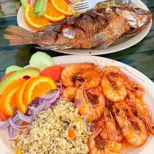 grilled seafood, fish, seafood, grilled fish, food