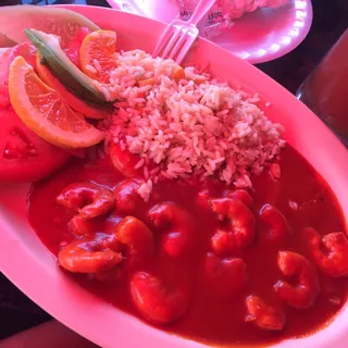 Camarones a la Diabla