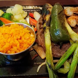 Asada mixto plate