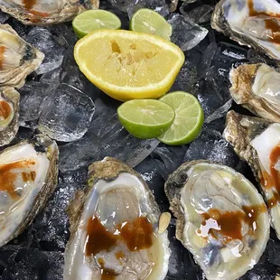 oysters and mussels, oysters, mussels, shellfish, food