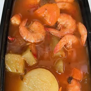 Shrimp soup