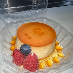 Philadelphia flan