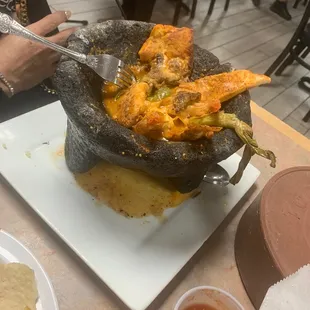 a plate of food