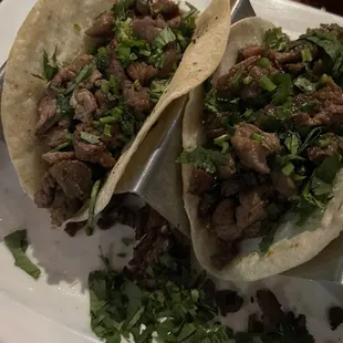 Steak tacos