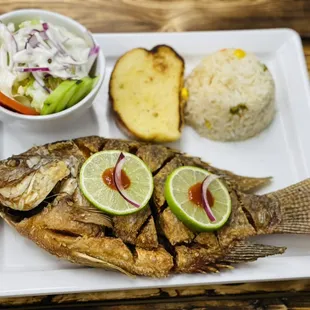 Mojarra frita