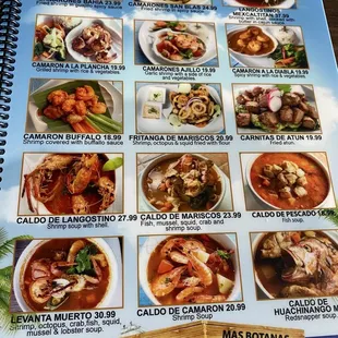 Menu Aug 2022