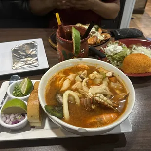 Seafood soup 30$