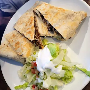 Beef quesadilla
