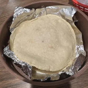 Hand made tortillas