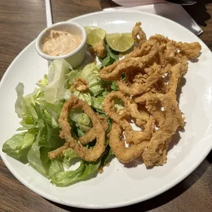 Fried calamari