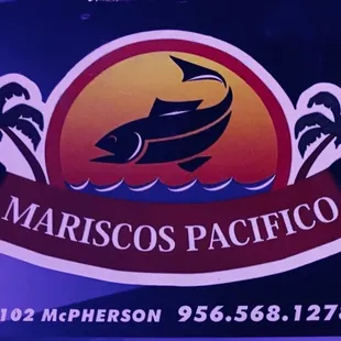 a sign for a restaurant