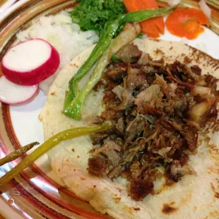 Carnitas taco