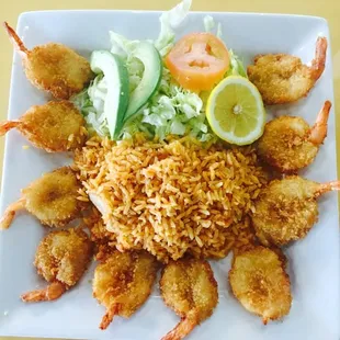 Breaded shrimp