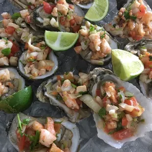 Ceviche Oysters