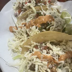 3 Piece Pescado Taco