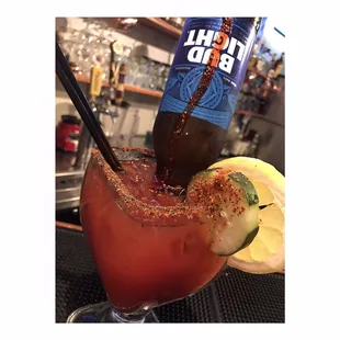 We serve cold, refreshing, delicious Micheladas with your choice of Bottled Beer!
