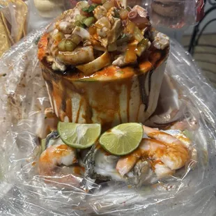 Coco especial comes with oysters also !